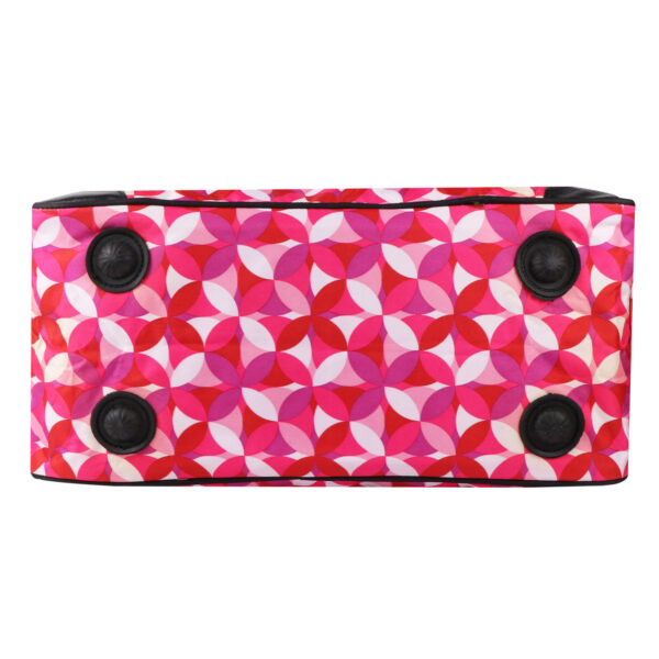 Chekker Duffle Bag Pink - Image 4