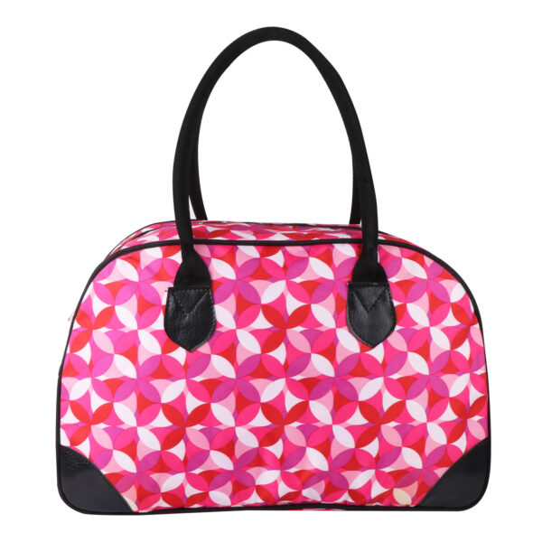 Chekker Duffle Bag Pink