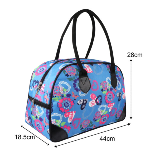 Royal Blue Heartking Duffle Bag - Image 2