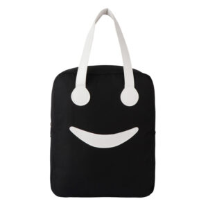 Smiley Face Handbag Black