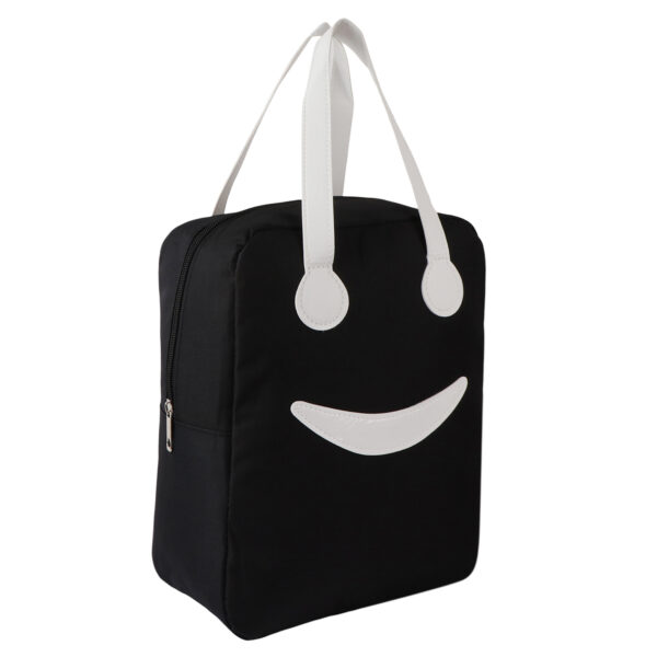 Smiley Face Handbag Black - Image 2