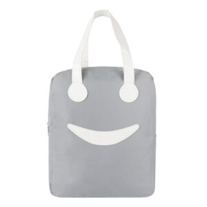 Smiley Face Handbag Grey