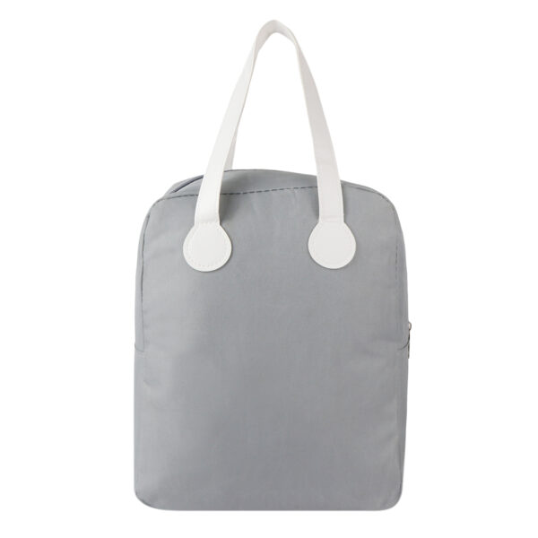 Smiley Face Handbag Grey - Image 4