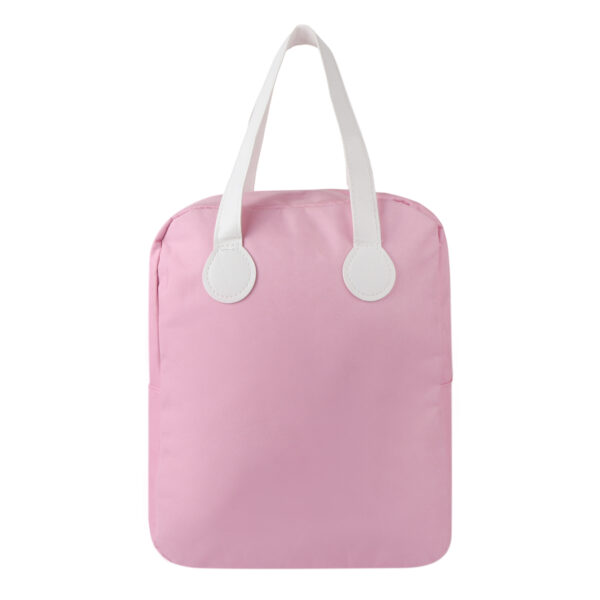 Smiley Face Handbag Pink - Image 4