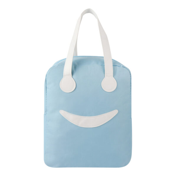 Smiley Face Handbag Sky Blue - Image 2