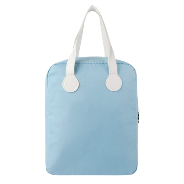 Smiley Face Handbag Sky Blue - Image 4