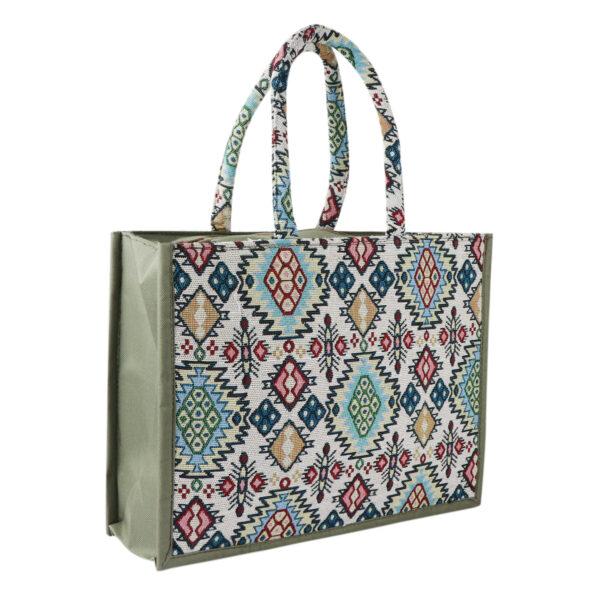 Stylish Jute Tote Bag - Image 2