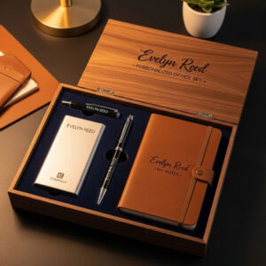 Custom Name 3 in 1 Office Gift Set